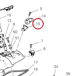 Raccord cote alternateur — réf. 81418171BA | Ducati Store