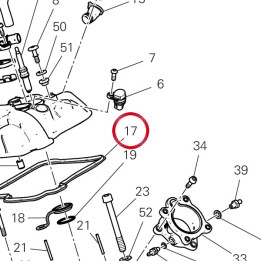 Joint coulasse cote — réf. 78811971A | Ducati Store