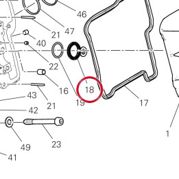 Joint bougie 78812031B — réf. 78812031B | Ducati Store