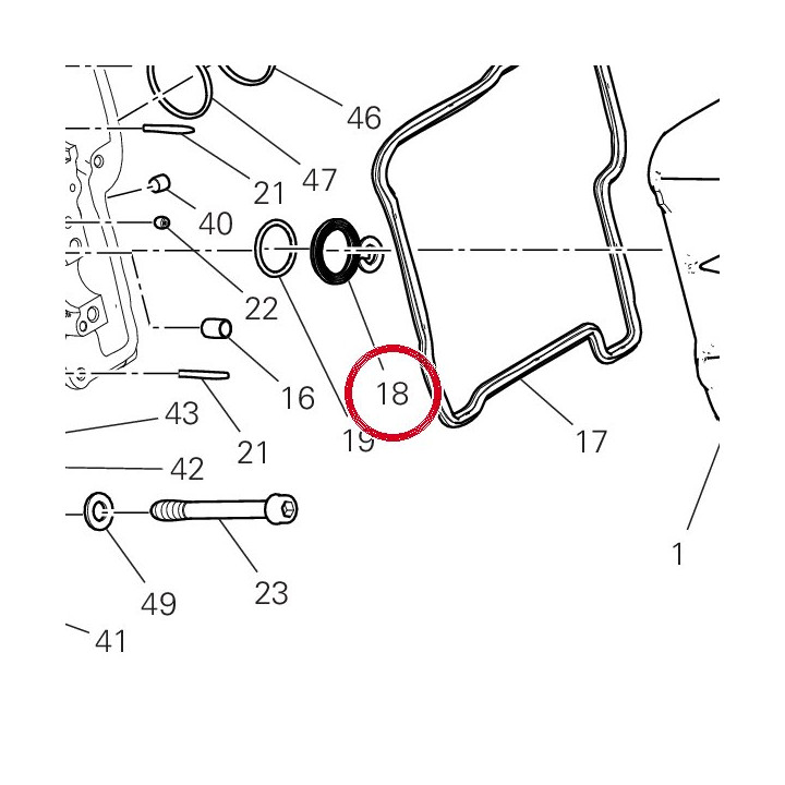 Joint bougie 78812031B — réf. 78812031B | Ducati Store