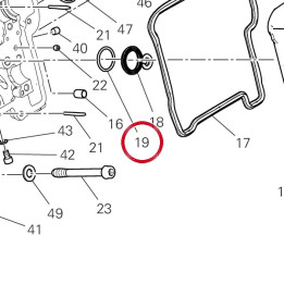 Joint torique 26.64X2.62 — réf. 88640881A | Ducati Store