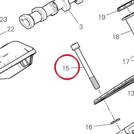 Vis tceif 7791A621B — réf. 7791A621B | Ducati Store