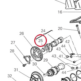 Bouchon 18 mm 87310051A — réf. 87310051A | Ducati Store