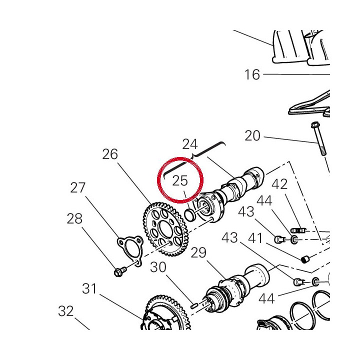 Bouchon 18 mm 87310051A — réf. 87310051A | Ducati Store