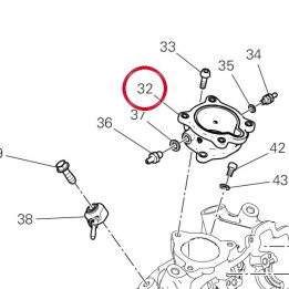 Raccord D'Admission — réf. 14010981A | Ducati Store