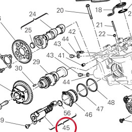 Soupape 45040033D — réf. 45040033D | Ducati Store