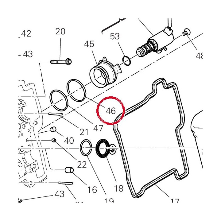 Joint torique 88650921A — réf. 88650921A | Ducati Store