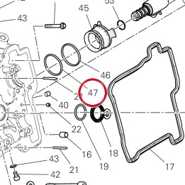 Joint torique 37.77X2.62 — réf. 88640341A | Ducati Store