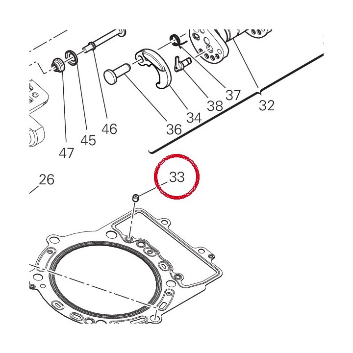 Goupille 86010061A — réf. 86010061A | Ducati Store
