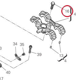 Vis tef M8X32 77914211A — réf. 77914211A | Ducati Store