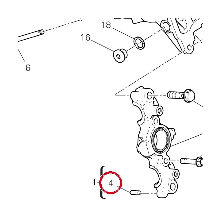 Goupille 86050771A — réf. 86050771A | Ducati Store