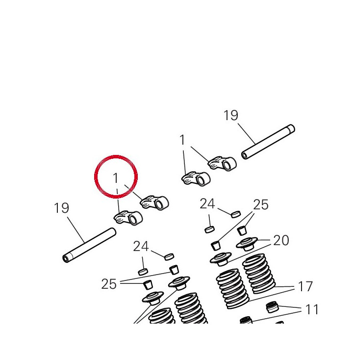 Culbuteur 20810522C — réf. 20810522C | Ducati Store