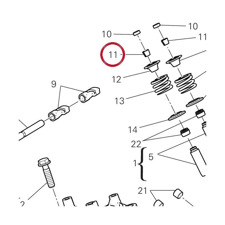 Jeu Demi-Cones 84540091A — réf. 84540091A | Ducati Store