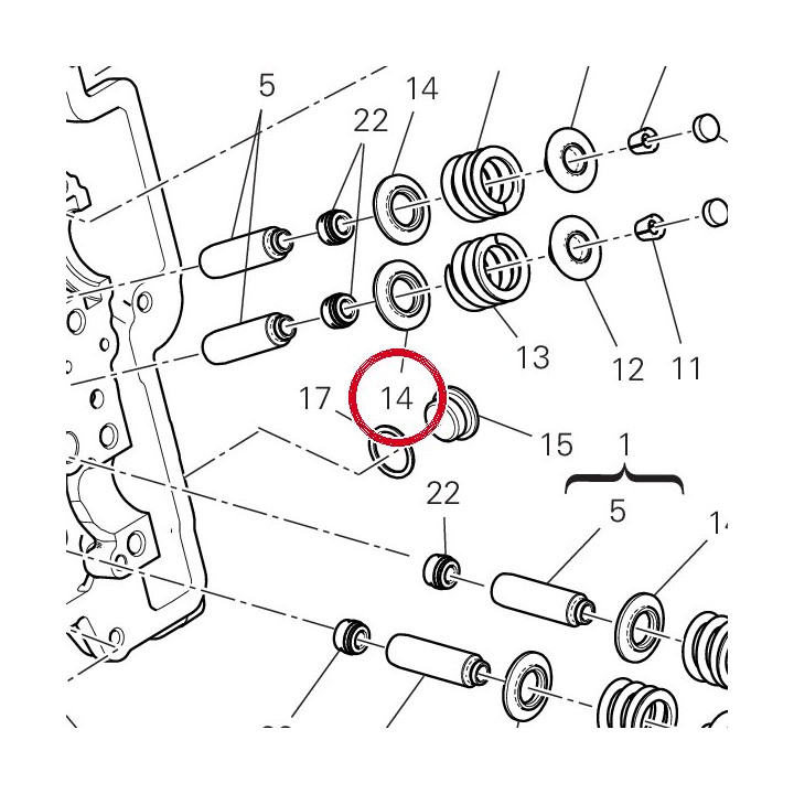 Spring lower retainer 2004 — réf. 83910091A | Ducati Store