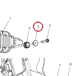Entretoise 71616581AA — réf. 71616581AA | Ducati Store