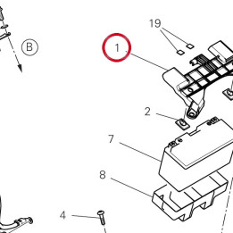2102 Battery fixing bracket — réf. 8301P291A | Ducati Store