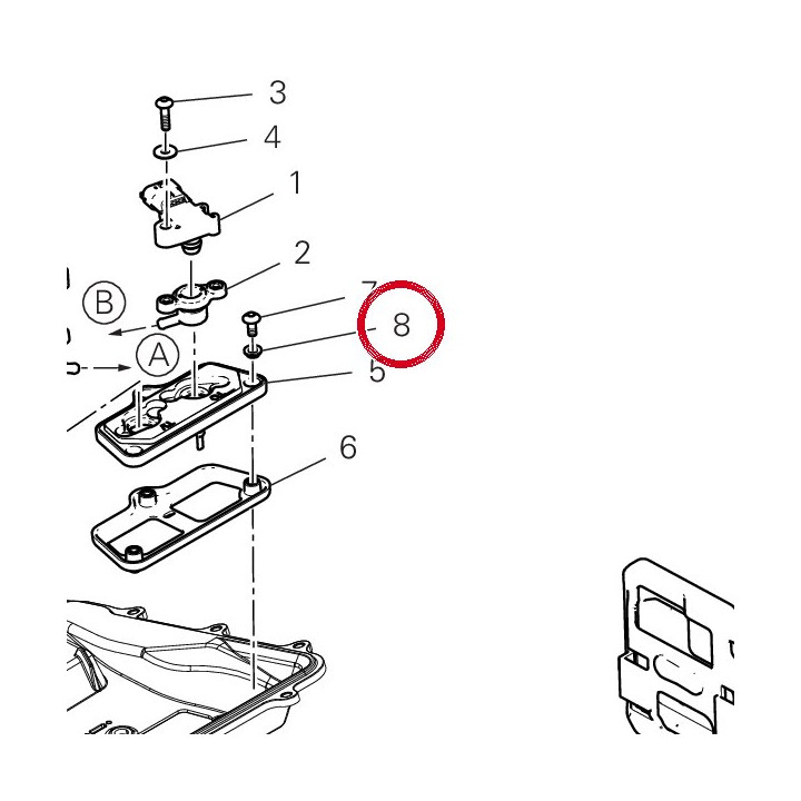 Entretoise 71615981AA — réf. 71615981AA | Ducati Store