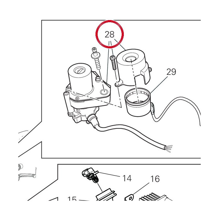 Commutateur À clé 65220451A — réf. 65220451A | Ducati Store