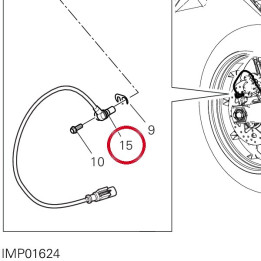 Capteur vitesse 55219432A — réf. 55219432A | Ducati Store