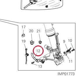 Passe-Cable Abs 75812741A — réf. 75812741A | Ducati Store