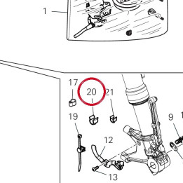 Passe-Fil femelle 75841091A — réf. 75841091A | Ducati Store