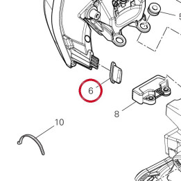 Caoutchouc 76417751A — réf. 76417751A | Ducati Store