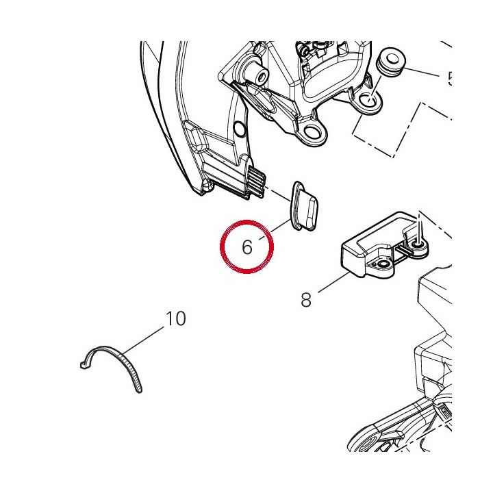 Caoutchouc 76417751A — réf. 76417751A | Ducati Store