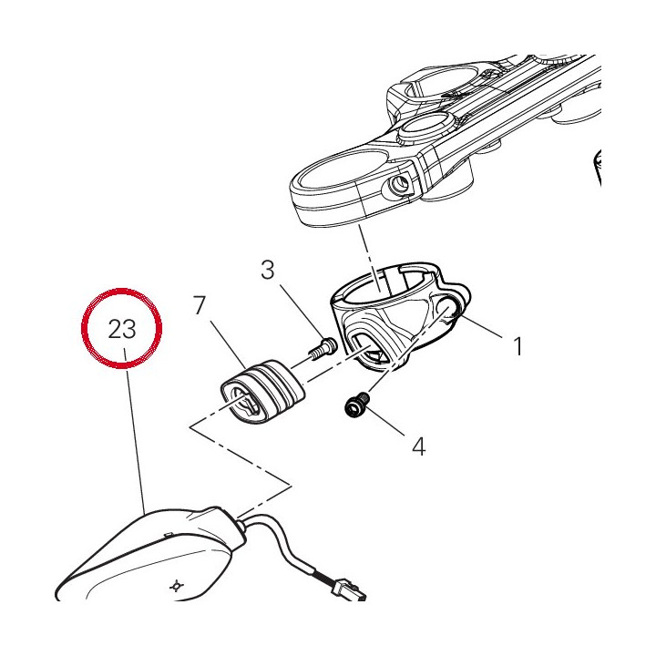 Clignotant 53010621A — réf. 53010621A | Ducati Store