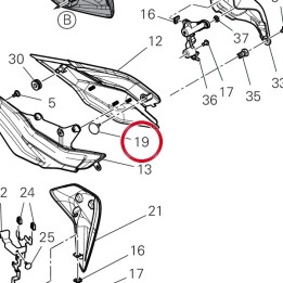 Tampon caoutchouc 86611791A — réf. 86611791A | Ducati Store