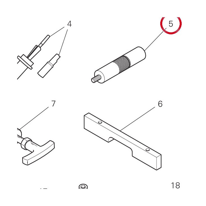 Outil de fixation cannelure — réf. 8871A451A | Ducati Store