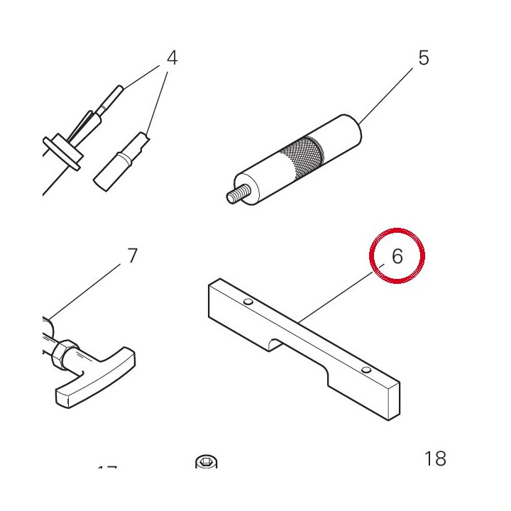 Outil de calage arbres — réf. 8871A431A | Ducati Store