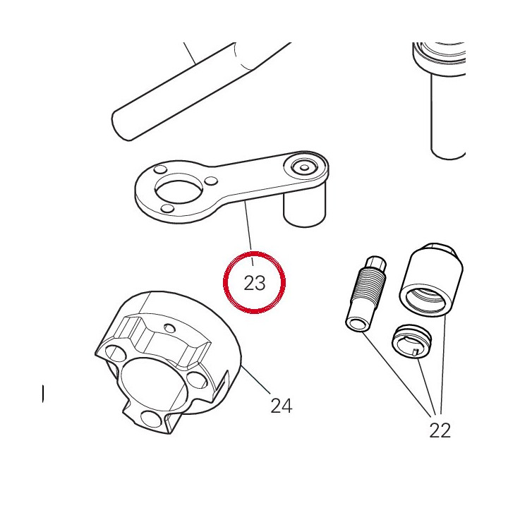Outil de serrage écrou — réf. 889450110 | Ducati Store