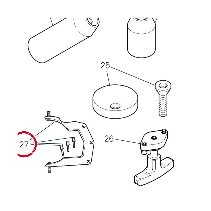 Outil de reaction écrou — réf. 8871A471A | Ducati Store