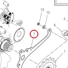 Equerre 44713261AA — réf. 44713261AA | Ducati Store
