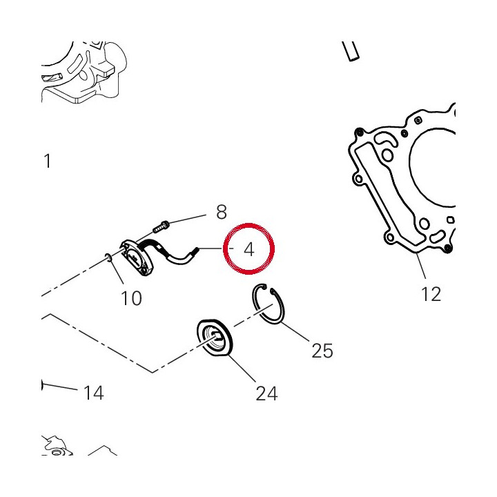 Capteur de position boîte — réf. 55244851B | Ducati Store