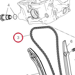 Chaine 73840141A — réf. 73840142B | Ducati Store
