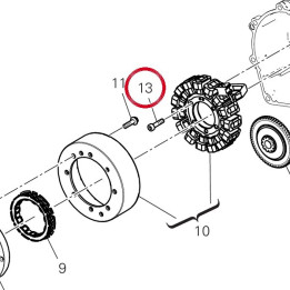 Vis 71950370CF — réf. 71950370CF | Ducati Store