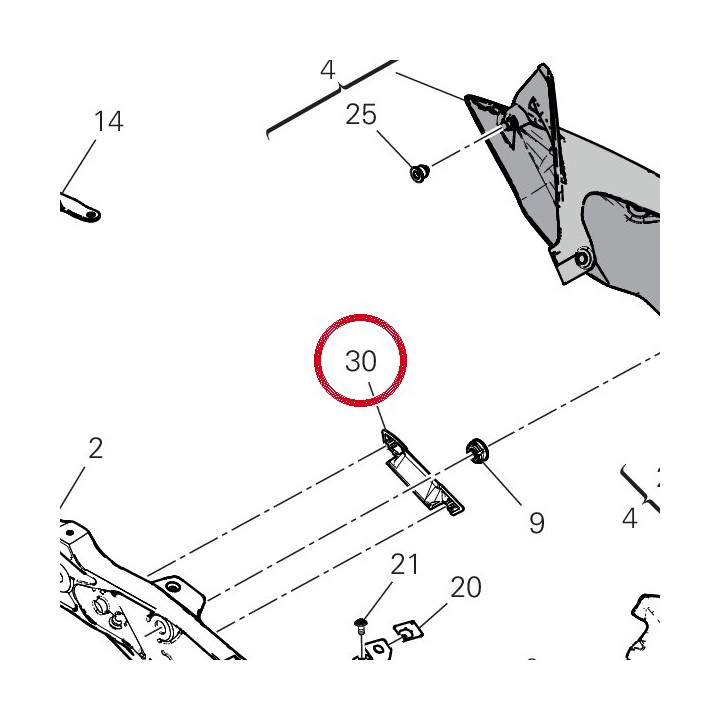 Casquette gauche 8721H301B — réf. 8721H301B | Ducati Store