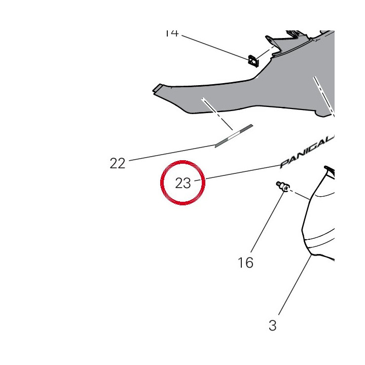 Decalcomanie 4381N311A — réf. 4381N311A | Ducati Store
