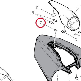 Tampon autocollant 86614671A — réf. 86614671A | Ducati Store