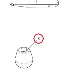 Clé pour bouchon de fourche — réf. 887130028 | Ducati Store
