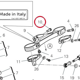 Vis tceif M8X22 77157248C — réf. 77157248C | Ducati Store