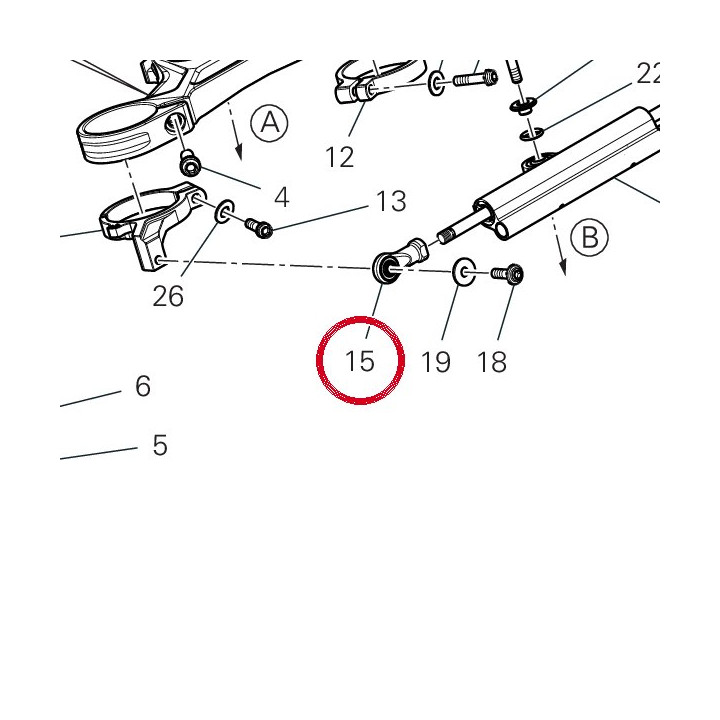 Joint à rotule 84820113AA — réf. 84820113AA | Ducati Store