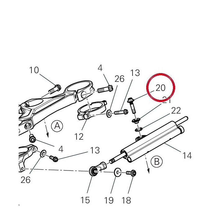 Vis special 77917391BA — réf. 77917391BA | Ducati Store