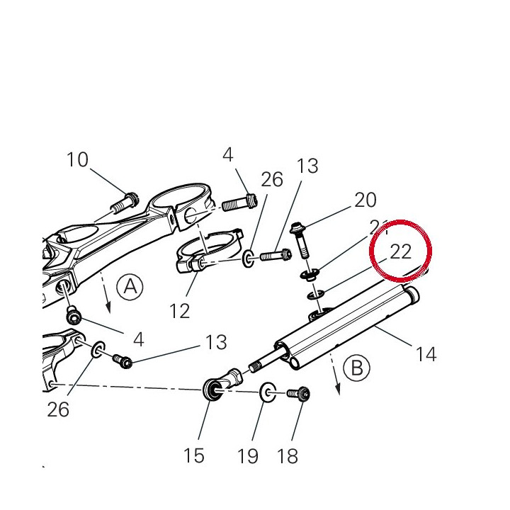 Joint torique 12.42X1.78 — réf. 88641061A | Ducati Store