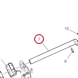 Bracelet guidon droit — réf. 36016672AA | Ducati Store