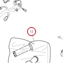 Jeu de poignées 36140581AA — réf. 36140581AA | Ducati Store