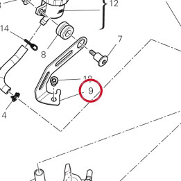 Support bocal liquide — réf. 8291V431AA | Ducati Store