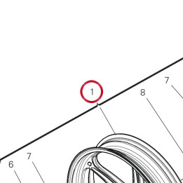 Jante roue av. 50123111AB — réf. 50123111AB | Ducati Store