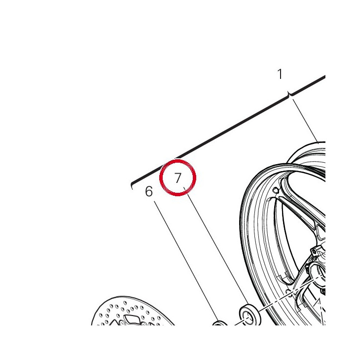 Roulement 70251011A — réf. 70251011A | Ducati Store